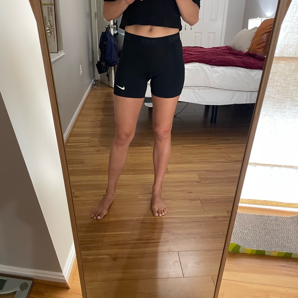 Nike Pro Black Dri Fit Biker Shorts Small